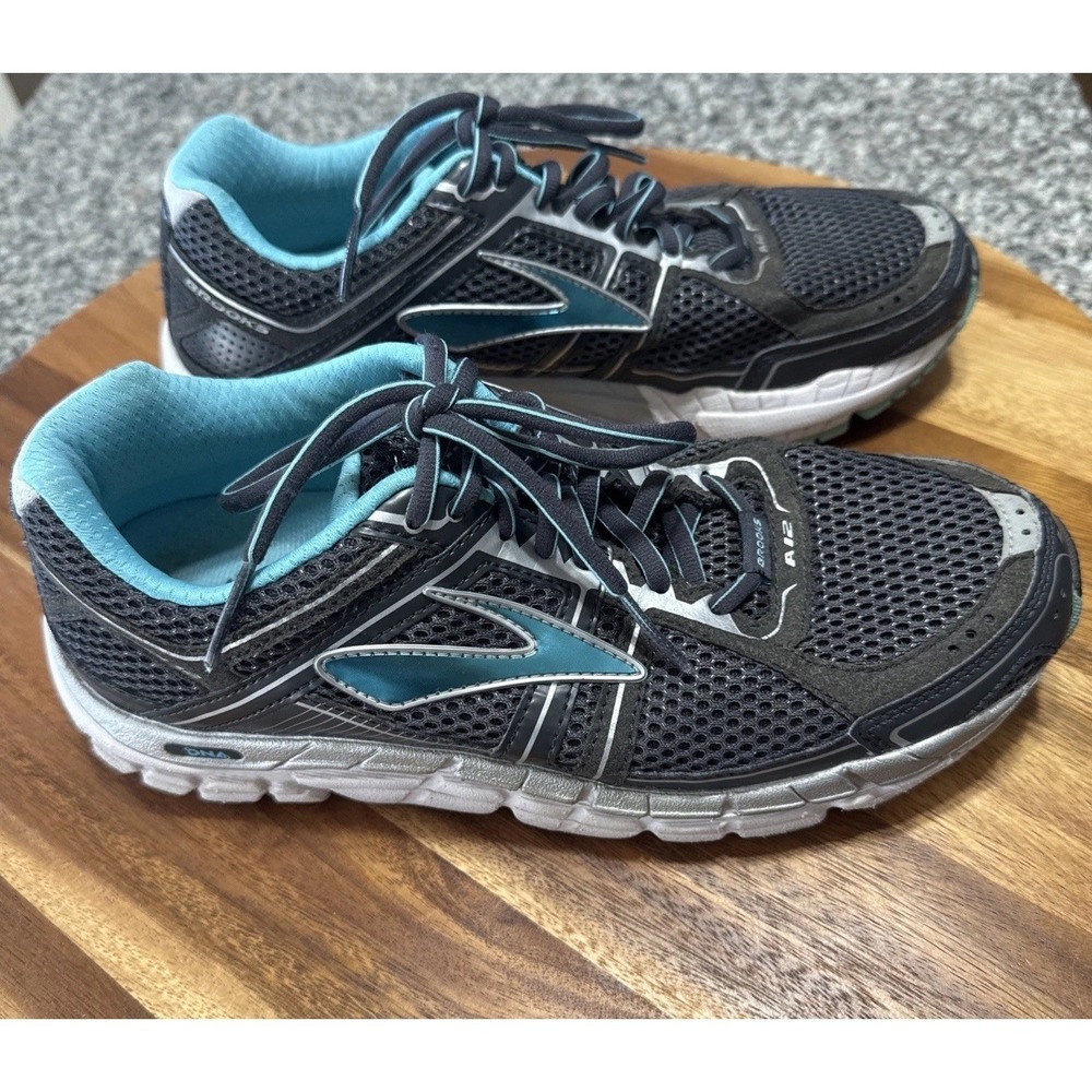 Brooks Addiction 12 Teal/ Gray Size 8.5 Women's‎ Sneakers DNA